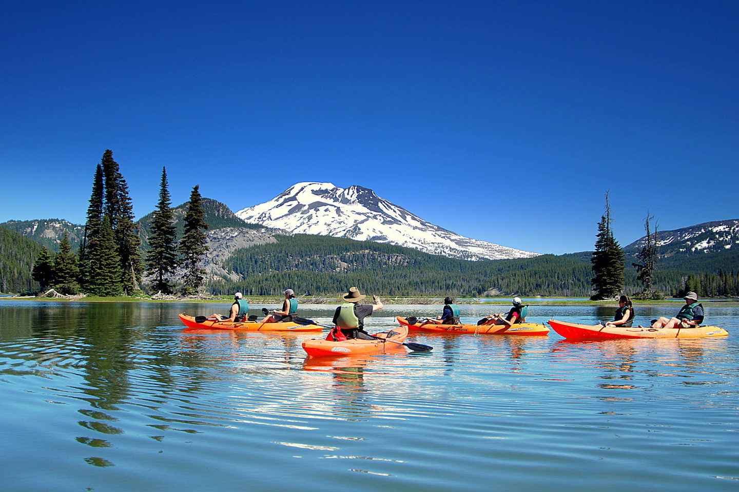 Bend: Half-Day Cascade Lakes Kayak Tour thumbnail