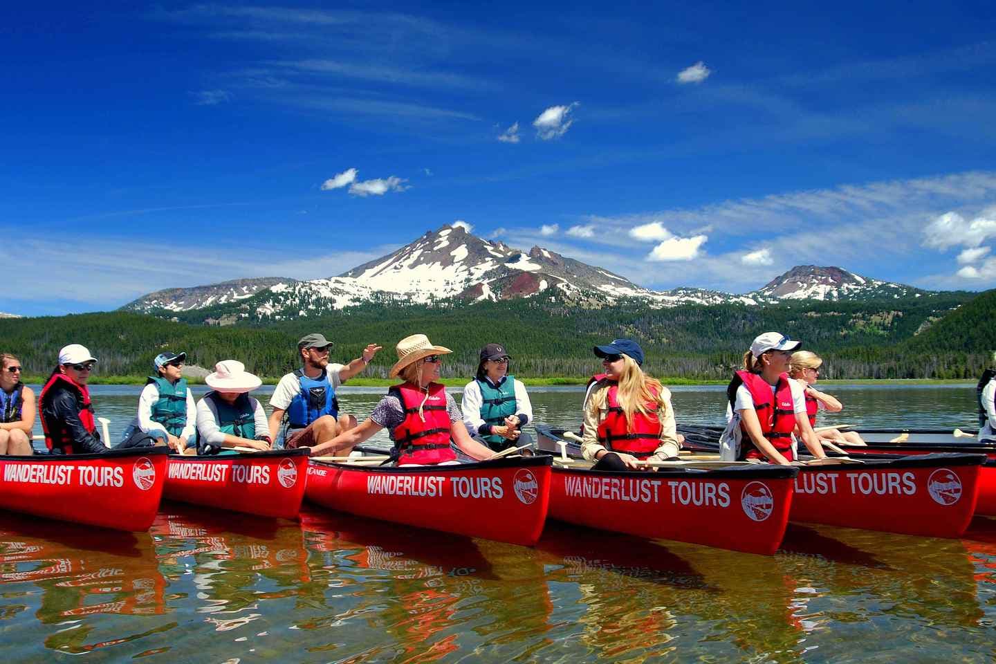 Bend: Half-Day Brews & Views Canoe Tour on the Cascade Lakes thumbnail